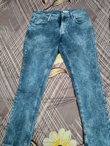 Original Spykar Blue Denim Jeans