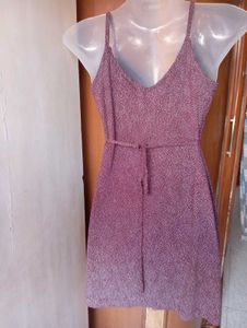 H&amp;M Sparkly Wrap Dress