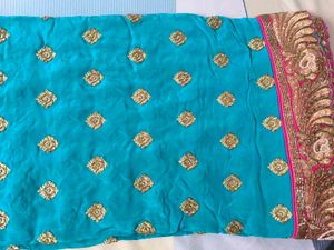 Crepe Saree