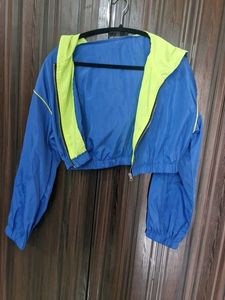 Blue Windbreaker Set