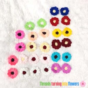 crochet flowers 🌸🌸₹500/-for 20 flower