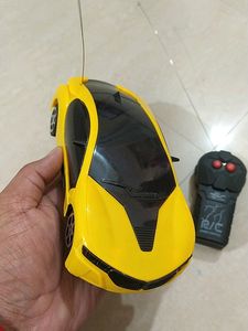 Remote Control Car 3d Lights Yellow