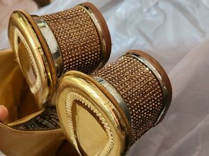 Gold Bridal Footwear