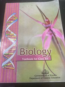Biology Textbook For Plus Two