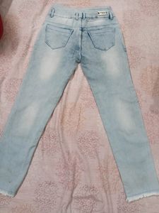 Sky Blue Women Jeans