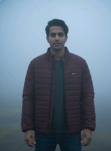 Burgundy Padded Jacket