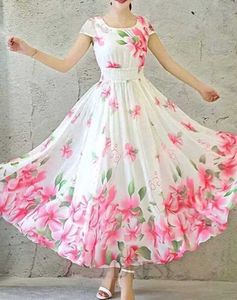 Floral Print Maxi Dress