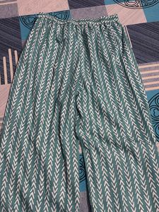 Green Printed Kurta Set