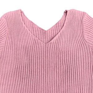 Winter Pink Crop Top