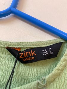 Sage Green Puff Sleeve Top