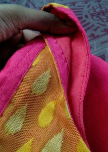 Pink &amp; Yellow Kurta