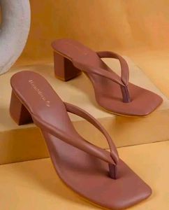 Brown Block Heels