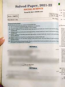 Cbse Question Bank Class 10th Sst