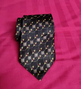 Corelle Men Patterned printed Black Tie