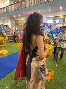 Brown Cropped Cami Top