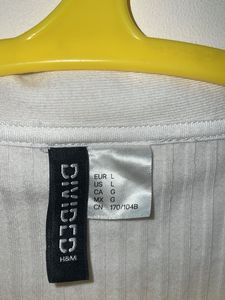 White Ribbed Zip-Up Crop Top