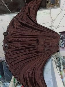 Brown silk  Lehenga Choli Set