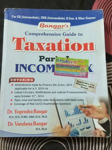 Direct tax part 1  year 2014-15 ke liye purchase ki thi  kahi koi mark nhi hai