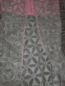 Peach Anarkali Dress