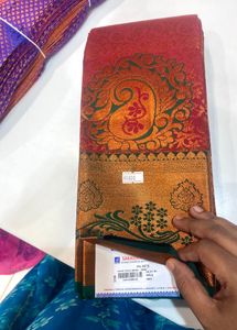 Brand New Pattu Saree With Tag