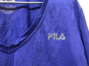 Fila Women’s Vneck  Long Sleeve Base Layer