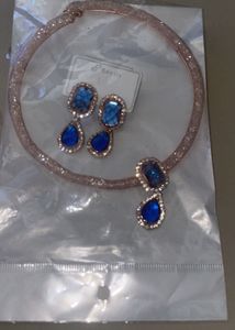 Blue diamond set
