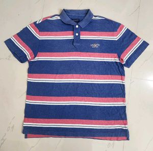 Striped Polo T-Shirt