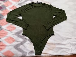 OLIVE GREEN BODYSUIT