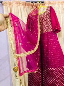 Elegant Magenta Lehenga Choli