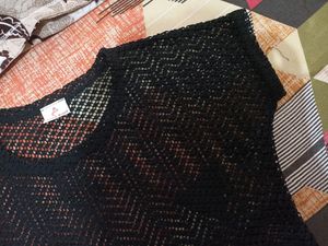 Crop Net Tshirt