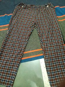 Plaid Trousers Combo + Pyjamas