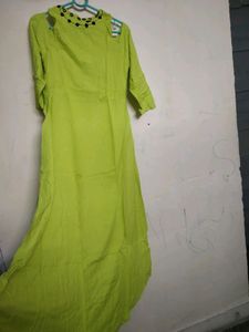 Neon Full Length Kurti🍐