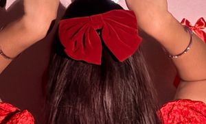 Red Velvet Bow