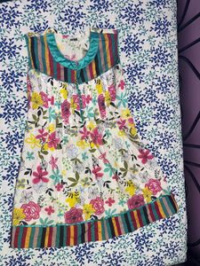 Multicolored Short Kurti For Women