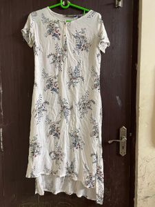 White High rise Kurti