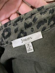 Leopard print DesignOVERSIZED shirt