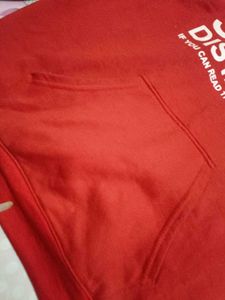 Red Social Distancing Hoodie