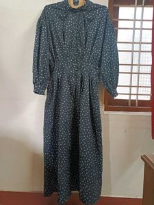 POLKA DOT MAXI DRESS