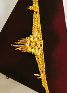 One Gram Gold Choker Necklace Cum Bajuband