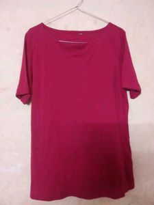 Raspberry Tunic Top