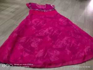 Pink Colour Frock