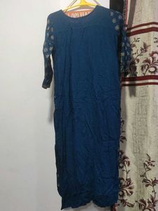 Floral Print Kurta For Womens Large