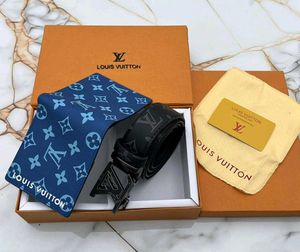 LV MENS BELT+ WALLET COMBO WITH BOX