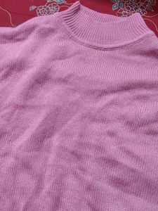 Pink Cropped Sweater