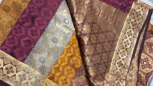 Multicolored Silk Saree