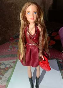 Kylie Doll in Red Dress
