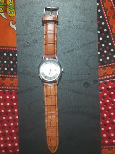 Classic Brown Leather Watch