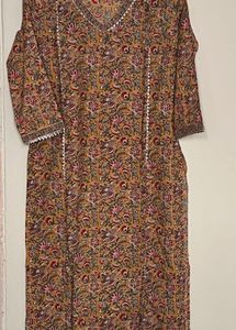 Indo Era Straight Fit Kurta Set.
