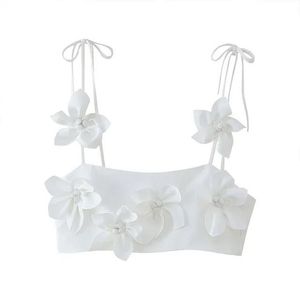 White Crop Top