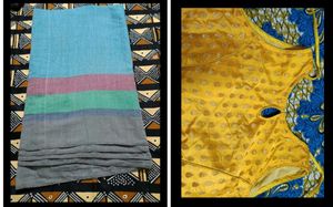 Saree With Sleeveless Blouse